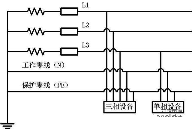 三相电没零线改220，三相电怎么接出220v图